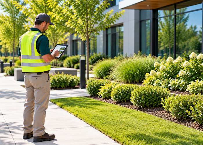 Lawn fertilization for strata properties