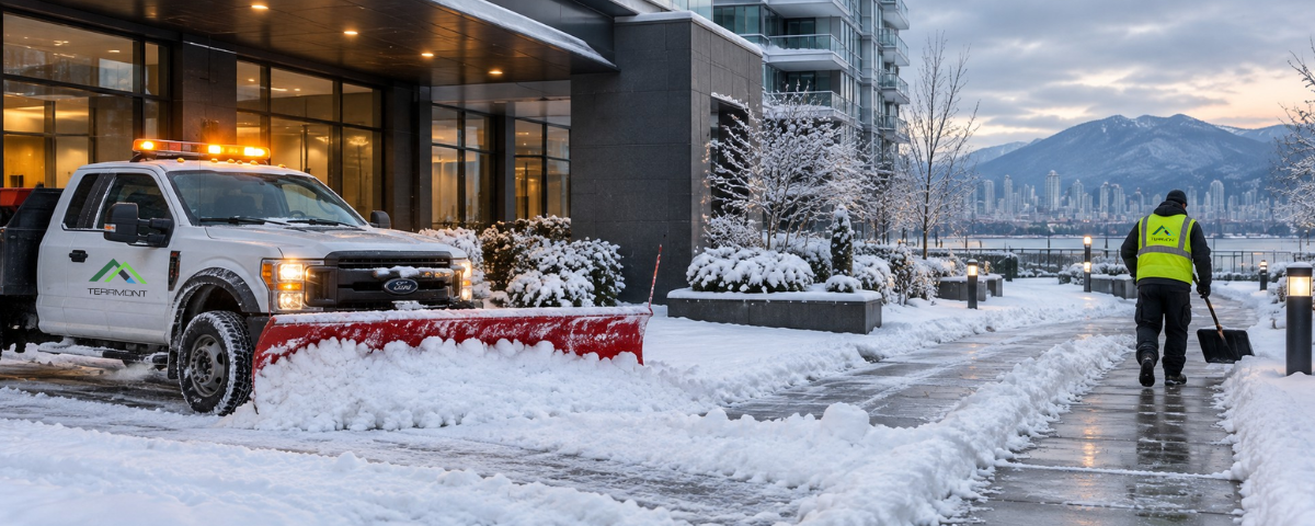 Commercial snow removal Vancouver