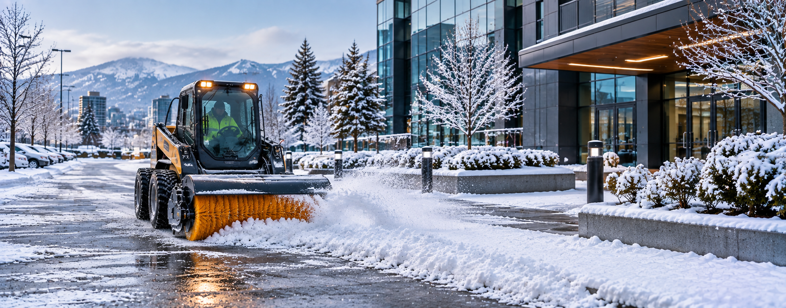 Commercial winter maintenance services Vancouver