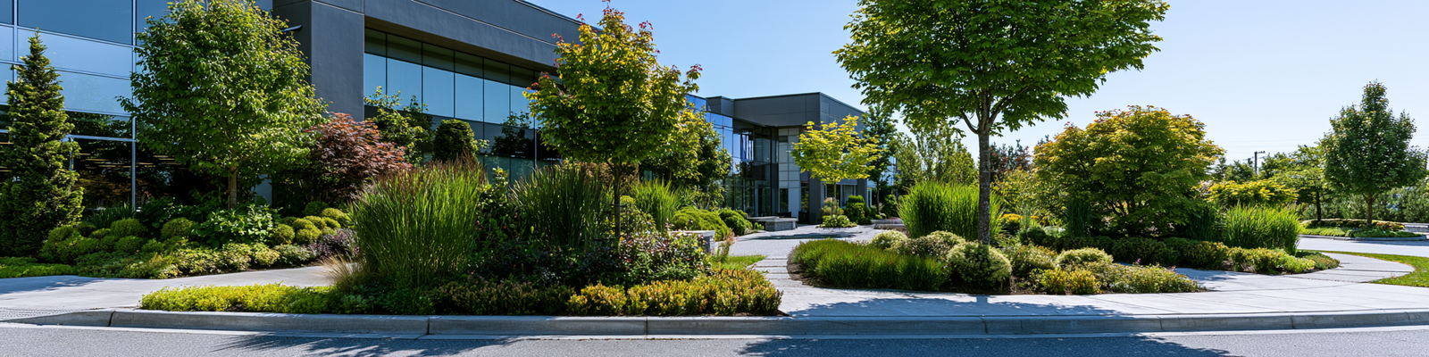 Commercial grounds maintenance for professionally managed property in Vancouver